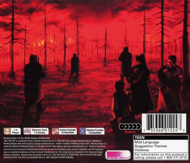 Arc the Lad Collection - Dos