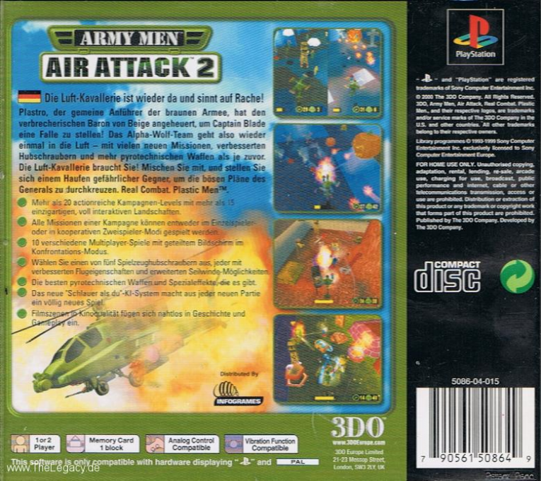 Army Men : Air Attack - Dos