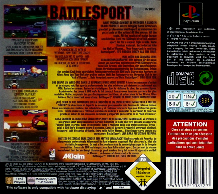 BattleSport - Dos