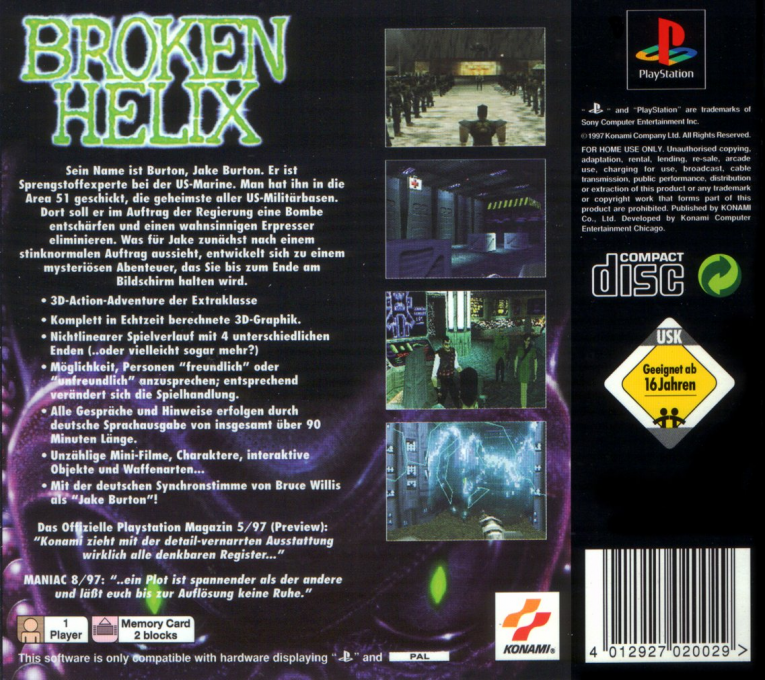 Broken Helix - Dos