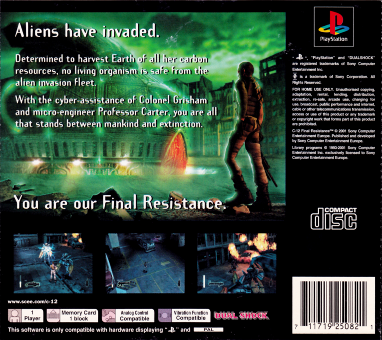 C-12 : Final Resistance - Dos