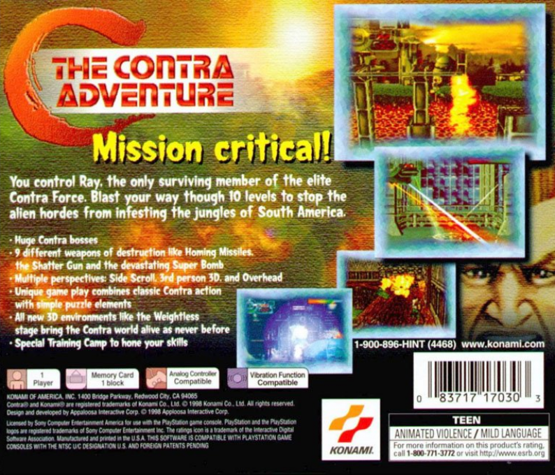 C : The Contra Adventure - Dos