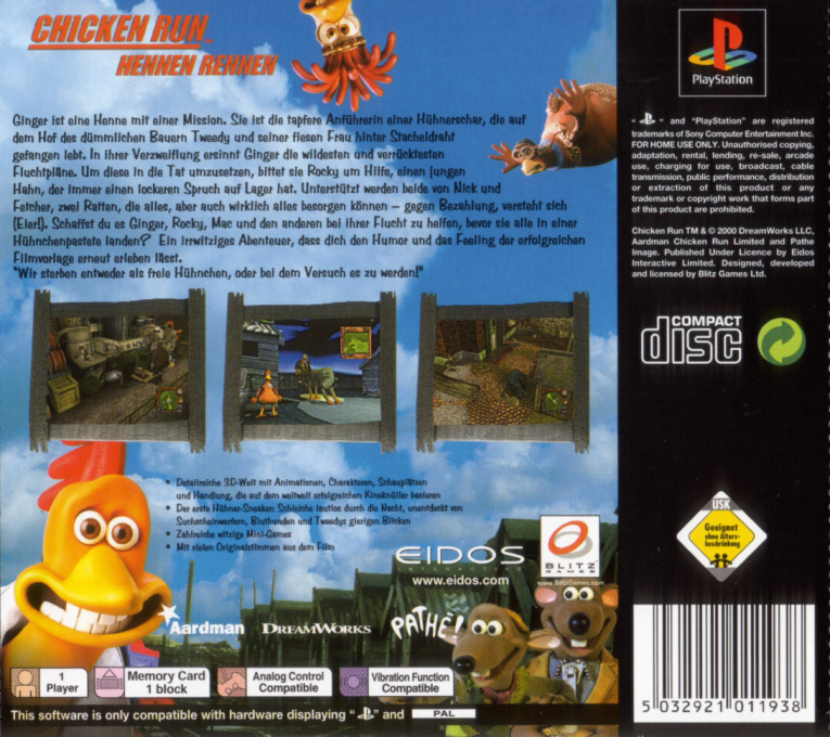 Chicken Run - Dos