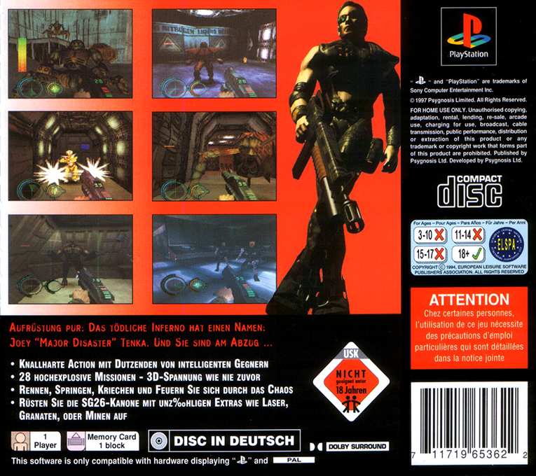 Codename : Tenka - Dos