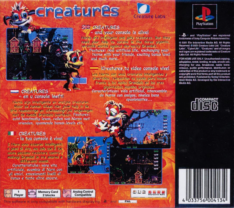 Creatures - Dos