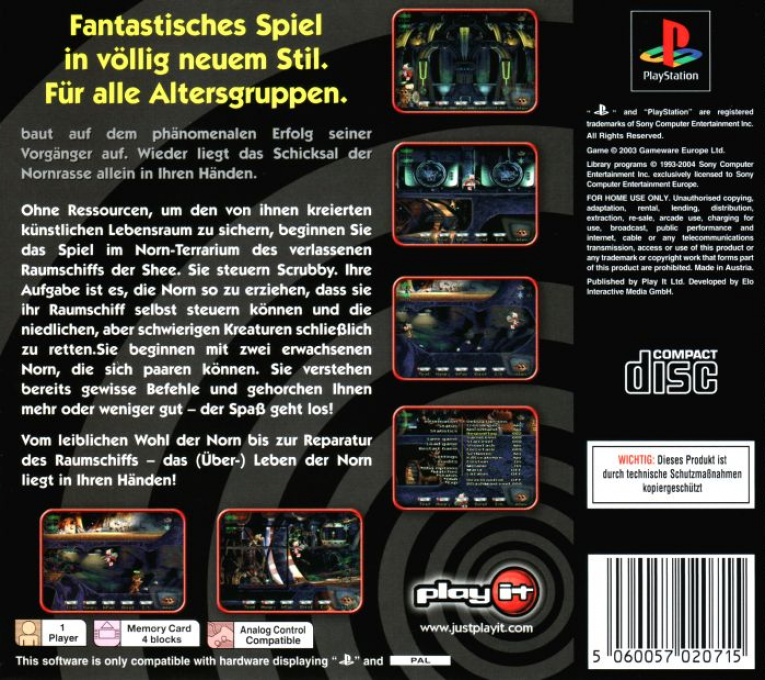 Creatures : Raised in Space - Dos