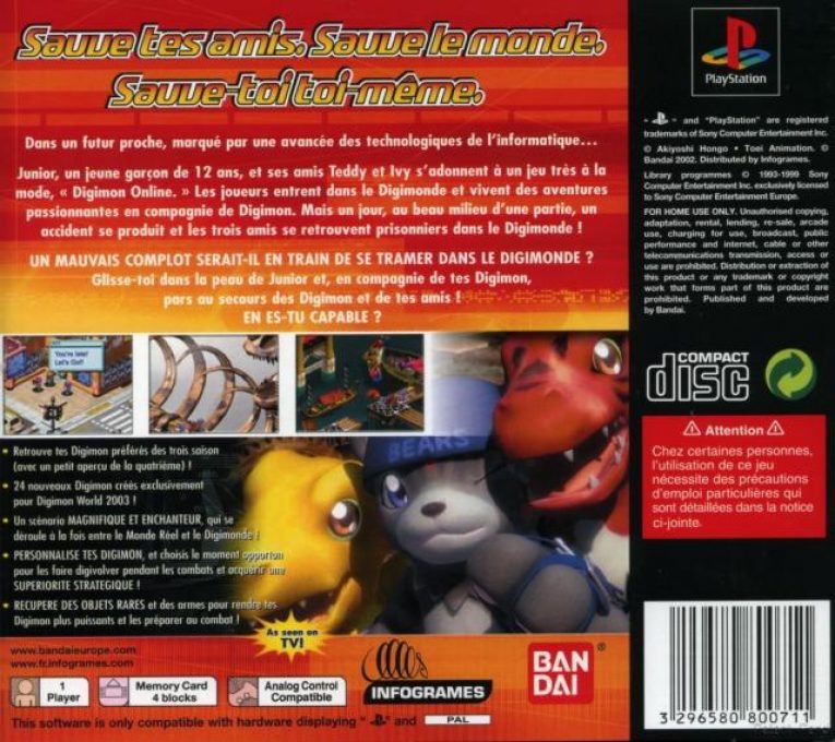 Digimon World 3 dos