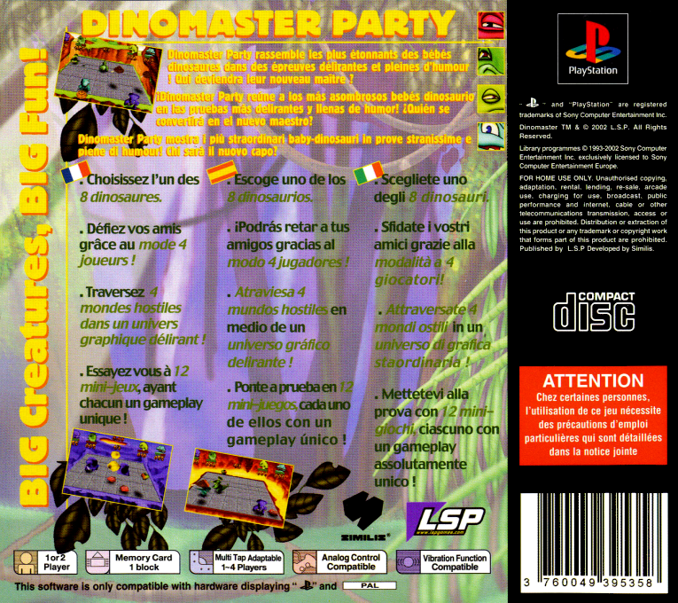 Dinomaster Party - Dos