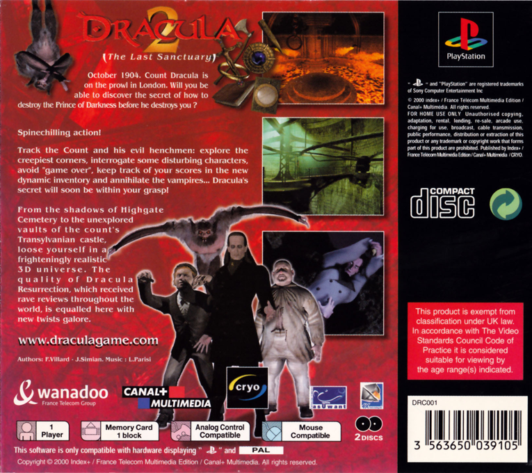 Dracula - The Last Sanctuary dos