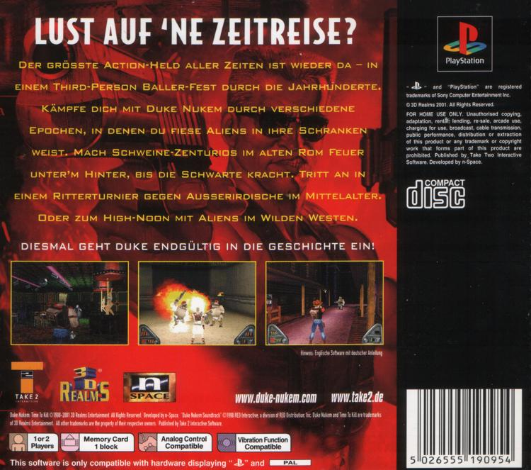 Duke Nukem : Time to Kill - Dos