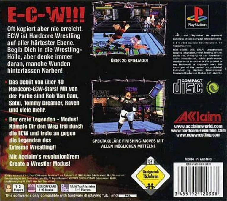 ECW Hardcore Revolution - Dos