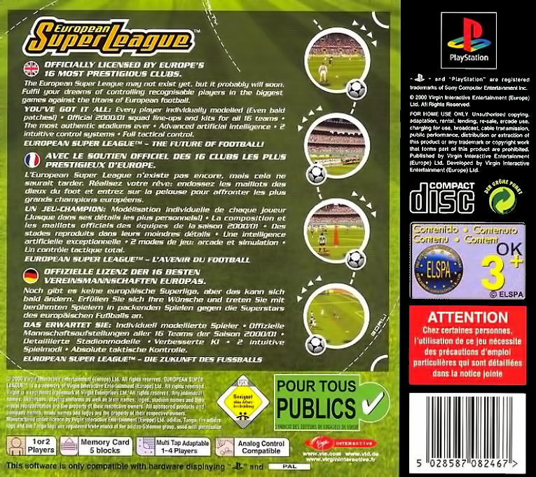 European Super League - Dos