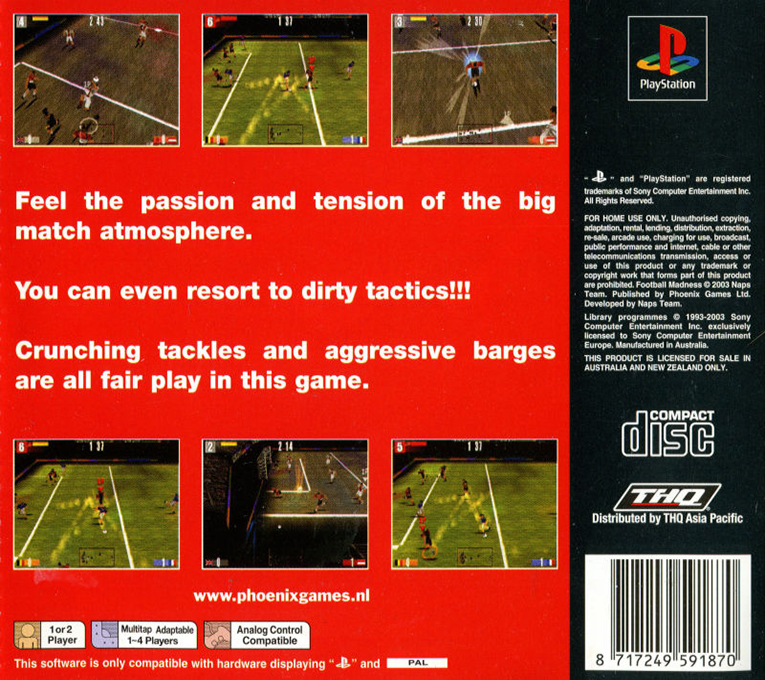 Football Madness - Dos