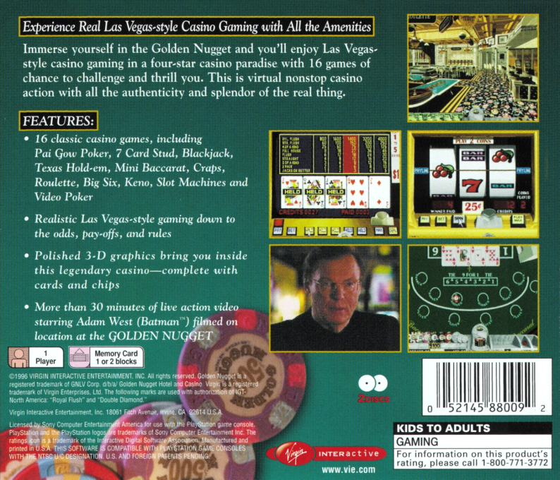Golden Nugget - Dos