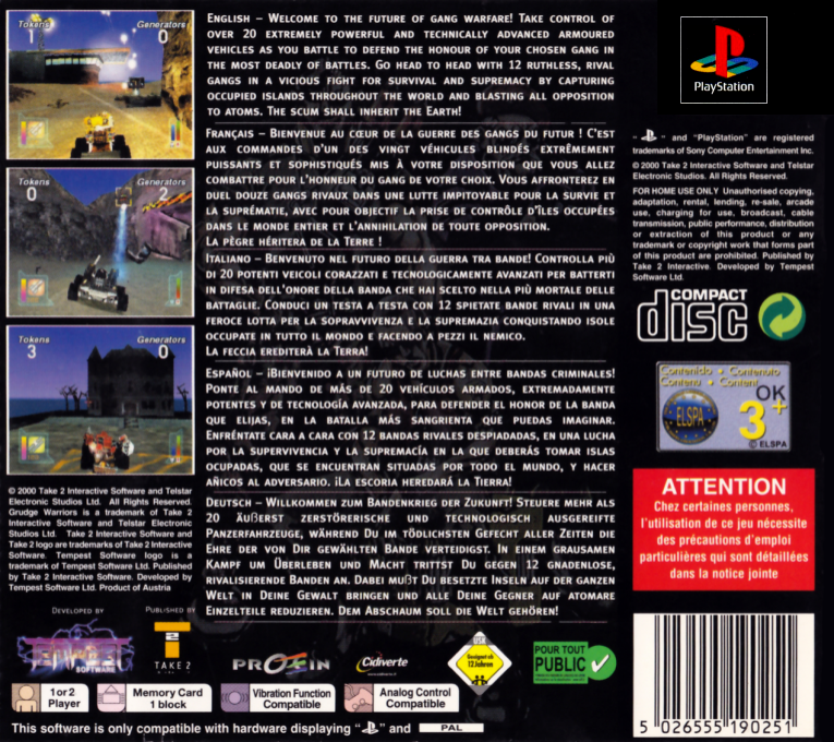 Grudge Warriors - Dos