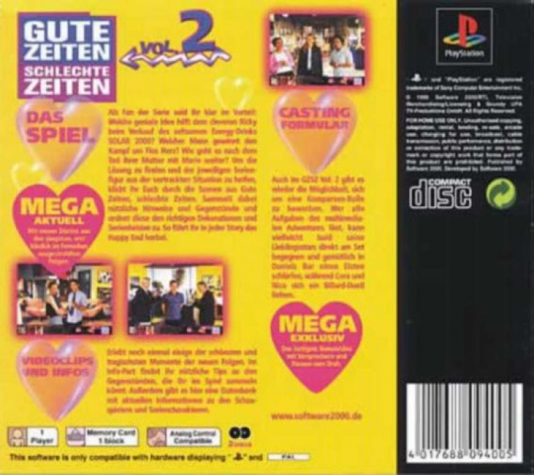 Gute Zeiten Schlechte Zeiten Vol. 2 - Dos