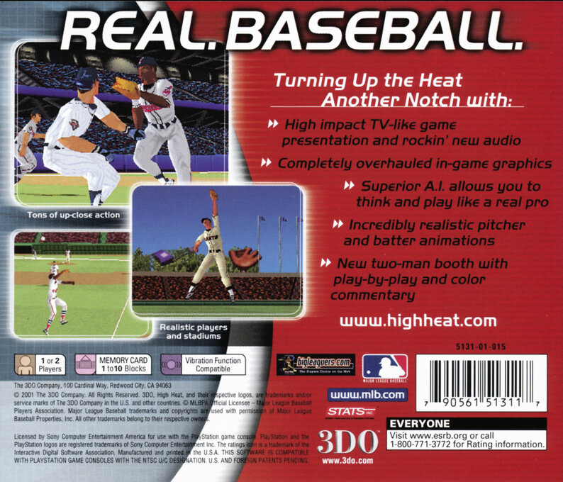 High Heat Major League Baseball 2002 - Dos