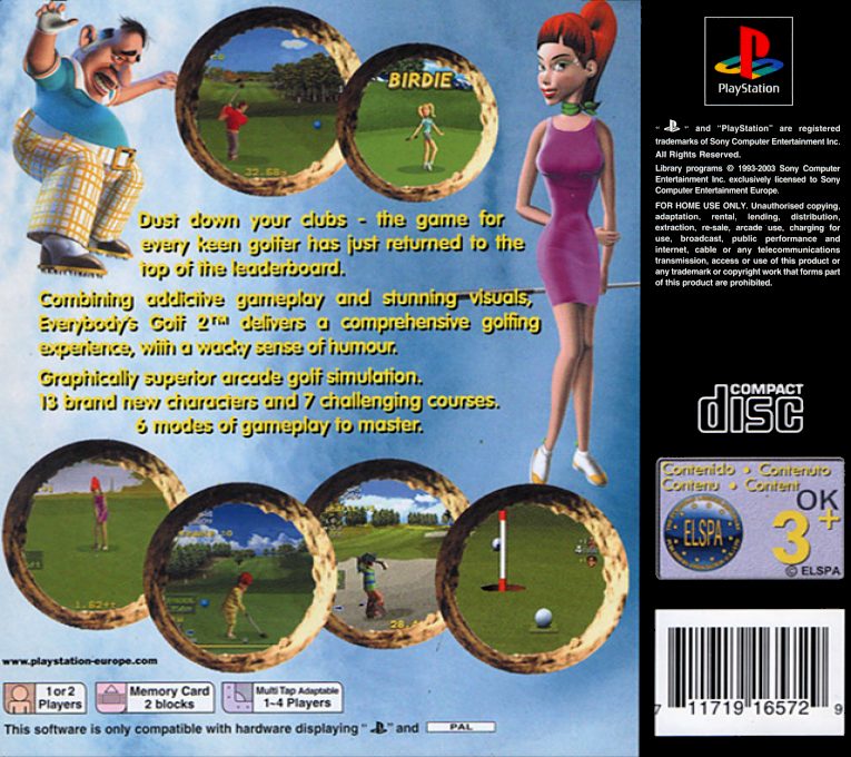 Hot Shots Golf 2 dos