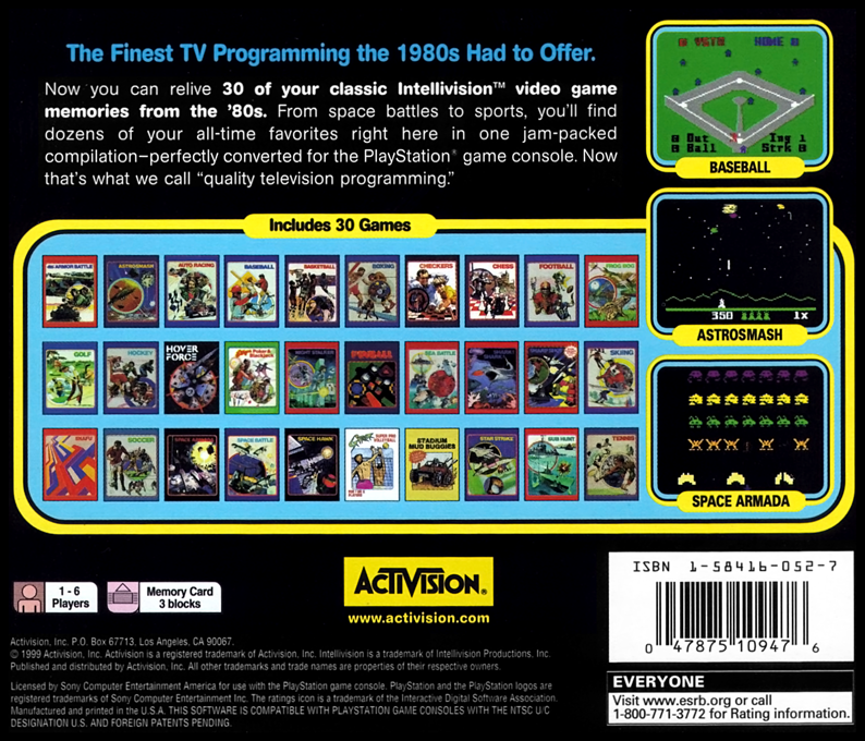 Intellivision Classic Games - Dos