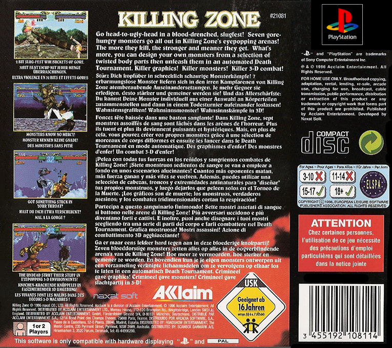 Killing Zone - Dos