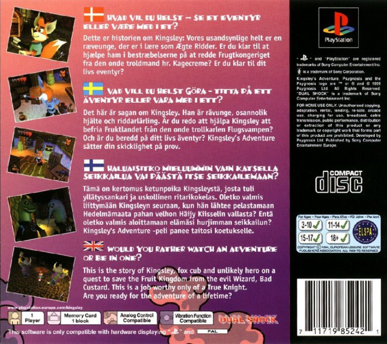 Kingsley's Adventure - Dos