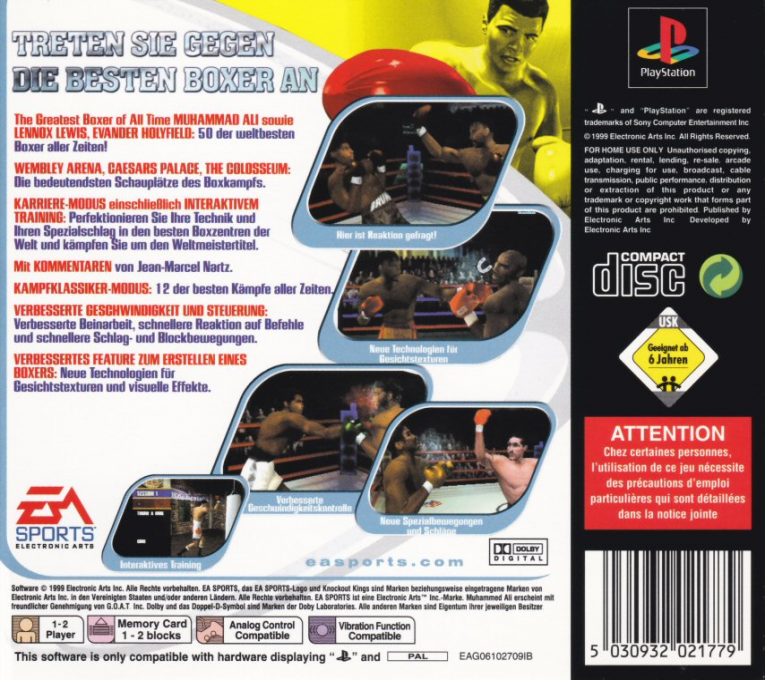 Knockout Kings 2000 - Dos