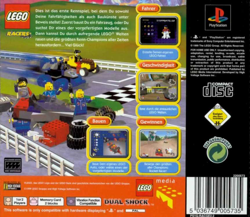 LEGO Racers - Dos