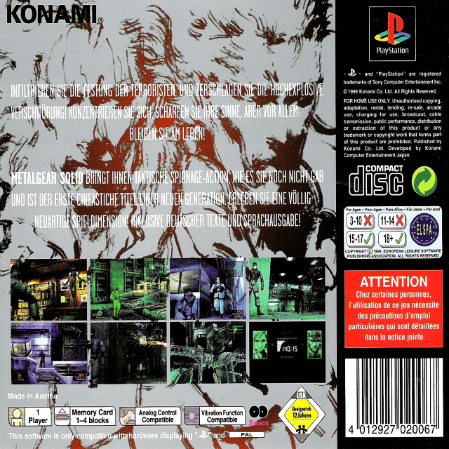 Metal Gear Solid - Dos