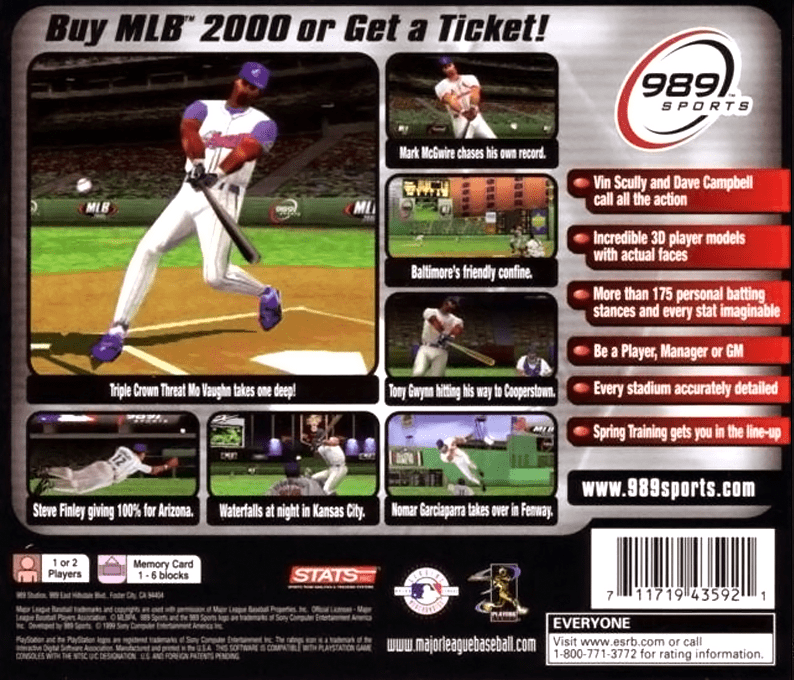 MLB 2000 - Dos