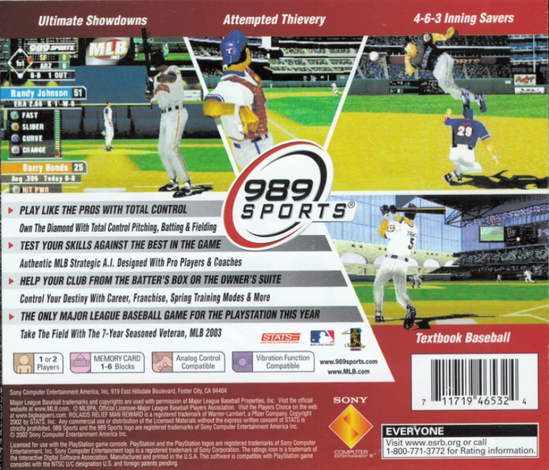 MLB 2003 - Dos