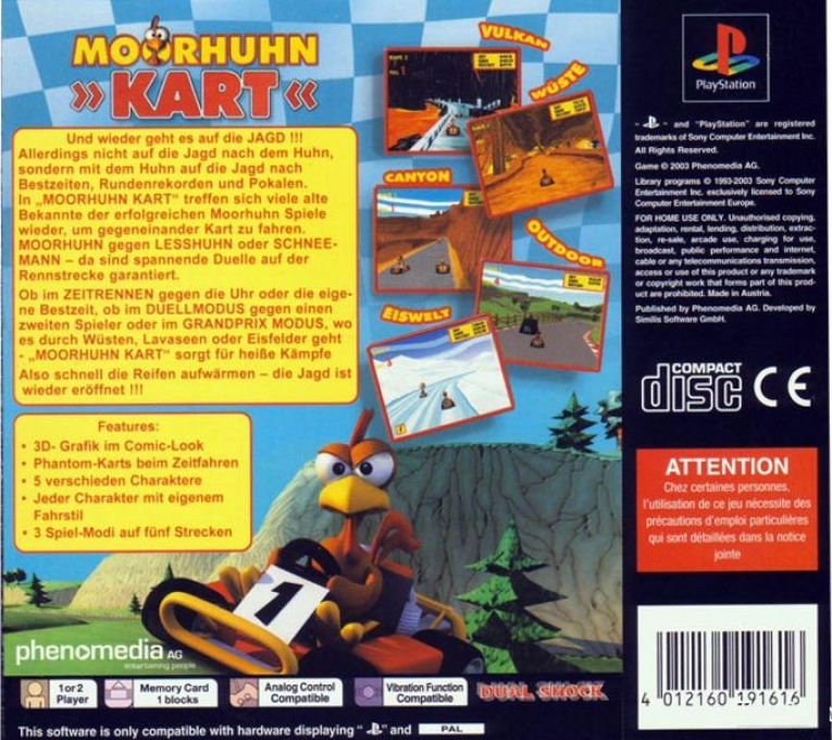 Moorhuhn Kart - Dos