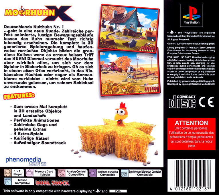 Moorhuhn X - Dos