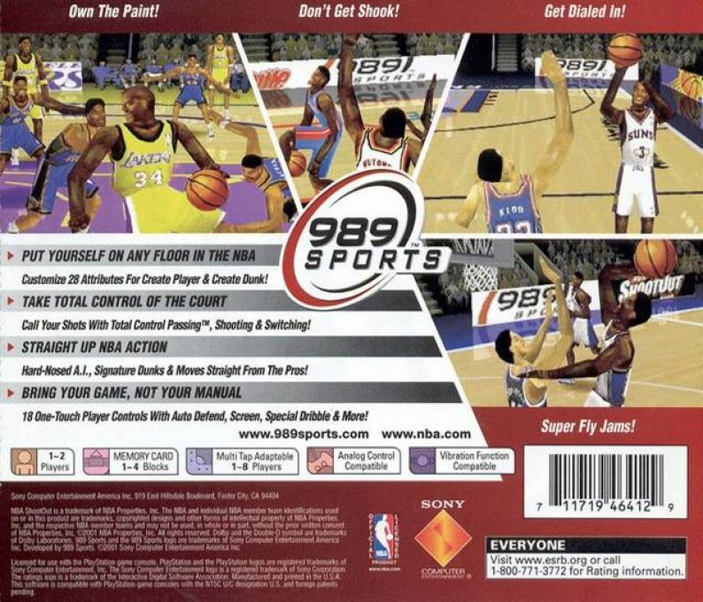NBA ShootOut 2002 dos