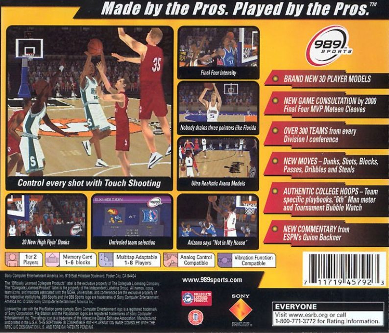 NCAA Final Four 2001 dos