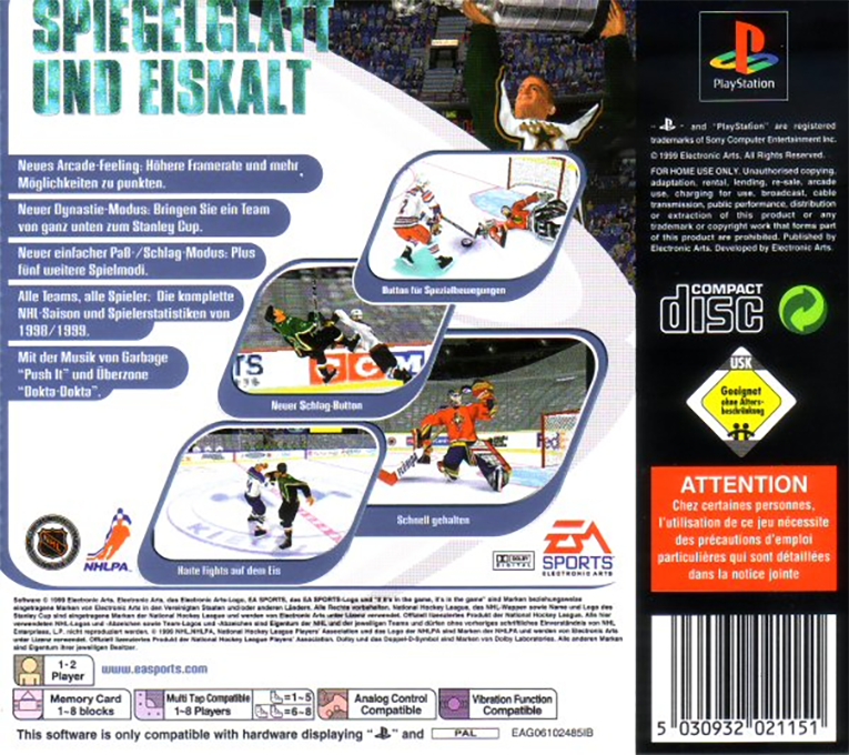 NHL 2000 - Dos