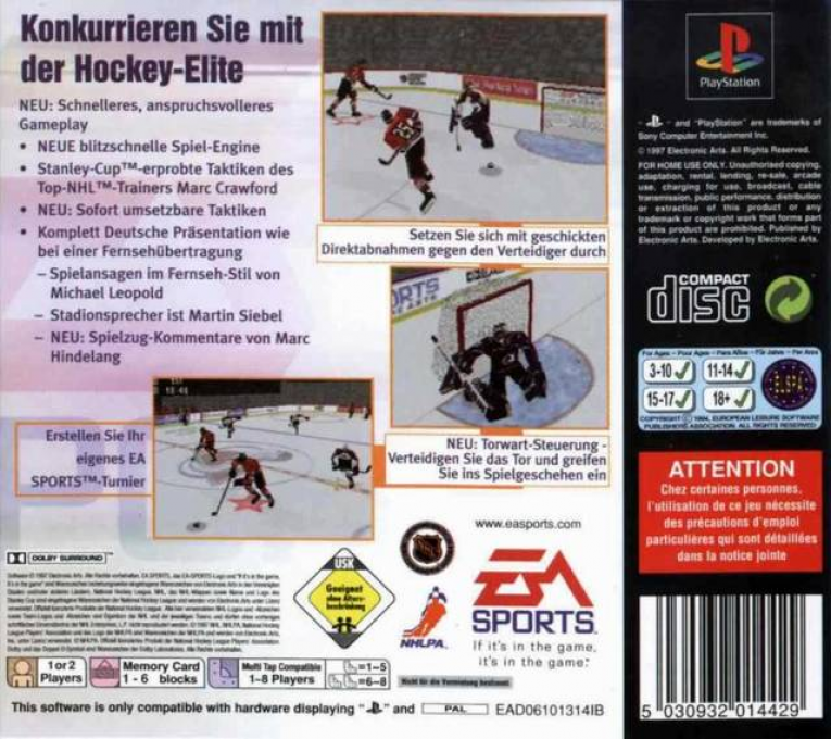NHL 98 - Dos
