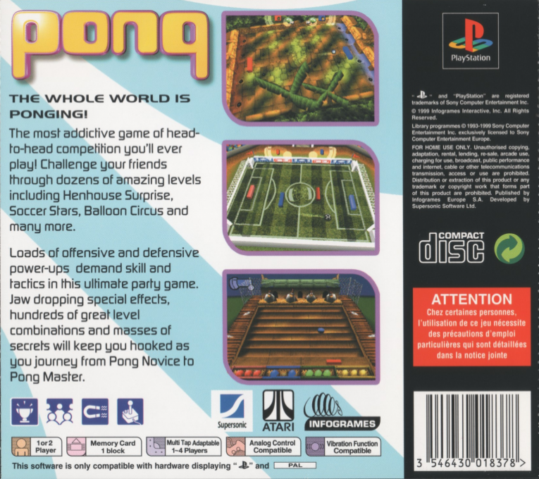 Pong : The Next Level - Dos