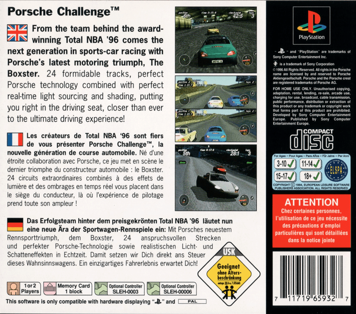 Porsche Challenge - Dos