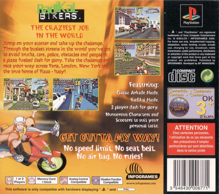 Radikal Bikers - Dos