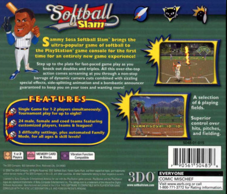 Sammy Sosa Softball Slam - Dos