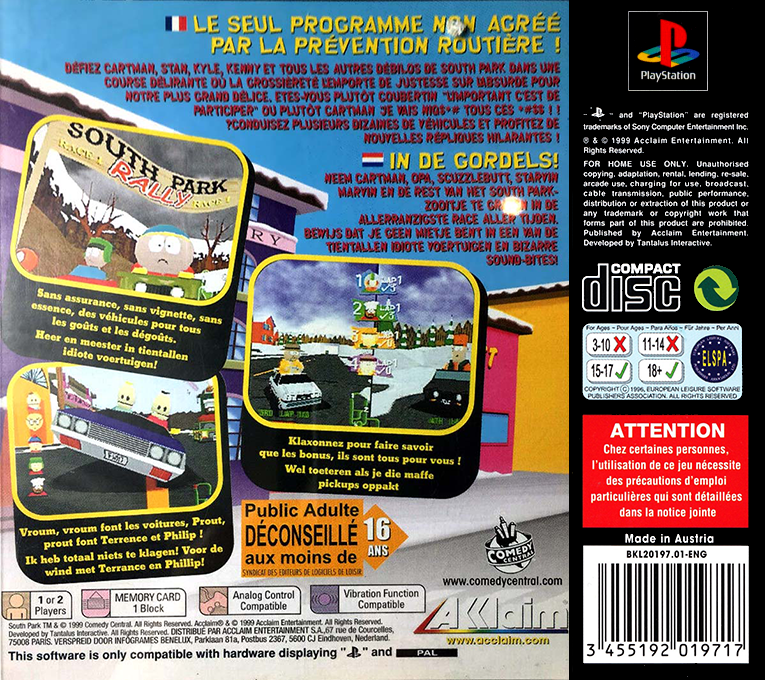 South Park Rally - Dos