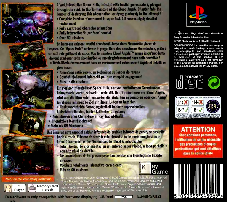 Space Hulk : Vengeance of the Blood Angels - Dos