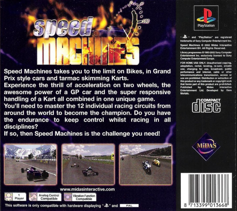 Speed Machines - Dos