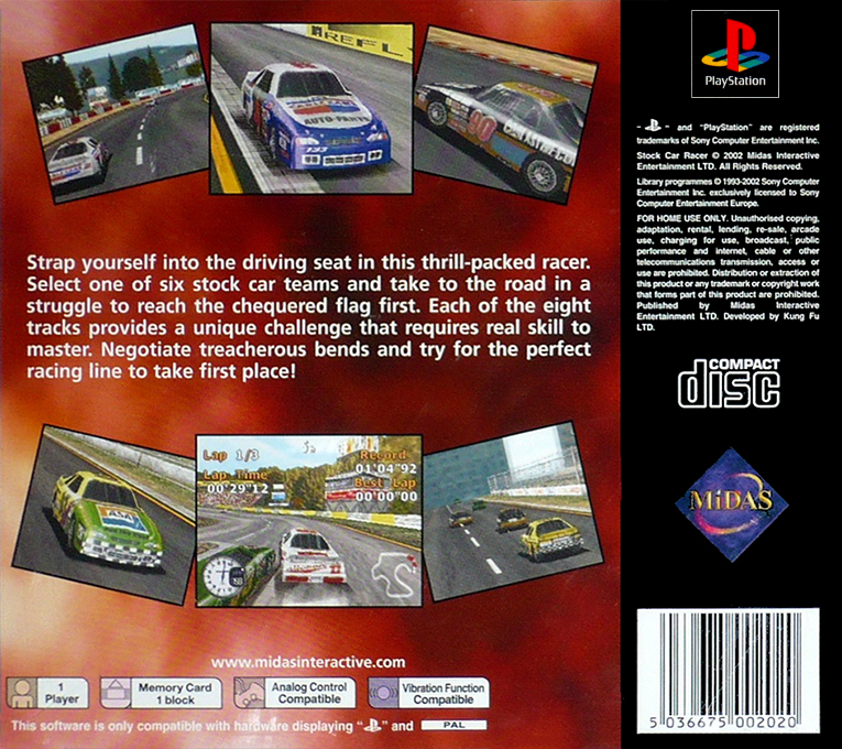 Stock Car Racer - Dos