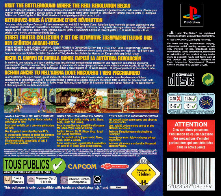 Street Fighter Collection - Dos