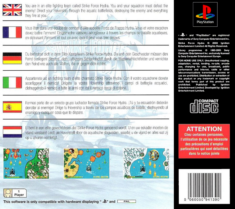 Strike Force Hydra - Dos