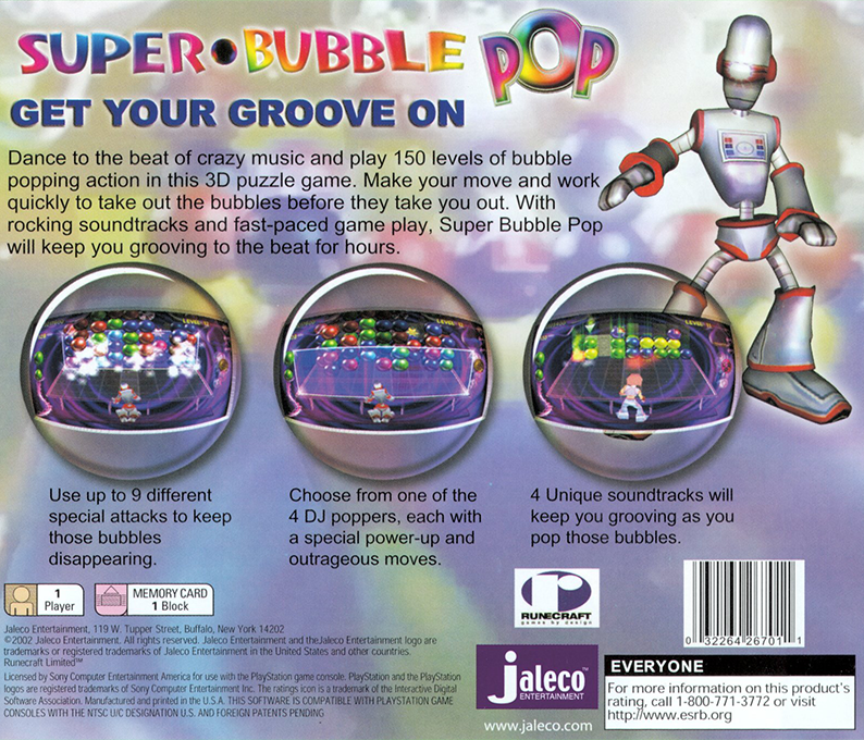 Super Bubble Pop - Dos