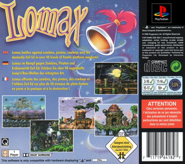 The Adventures of Lomax - Dos