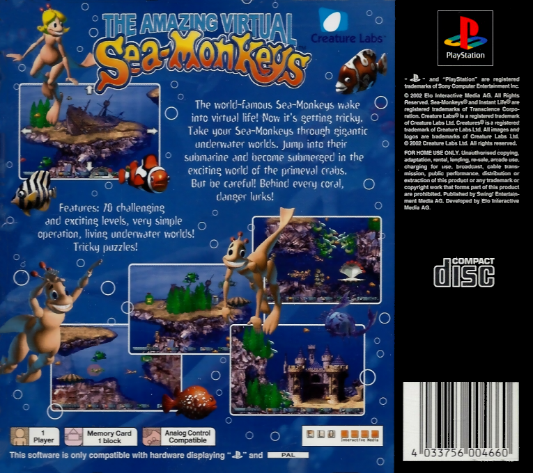 The Amazing Virtual Sea-Monkeys - Dos