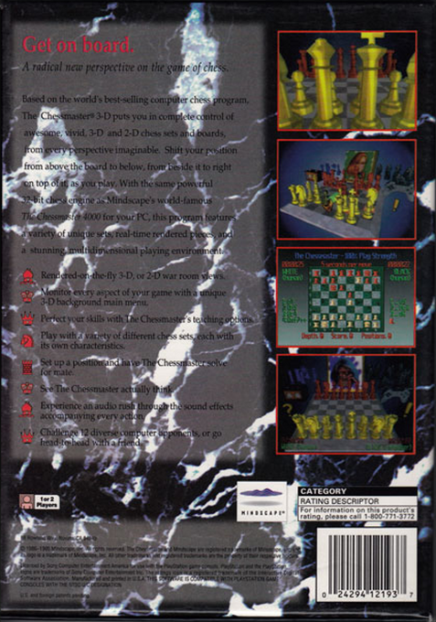 The Chessmaster 3-D - Dos